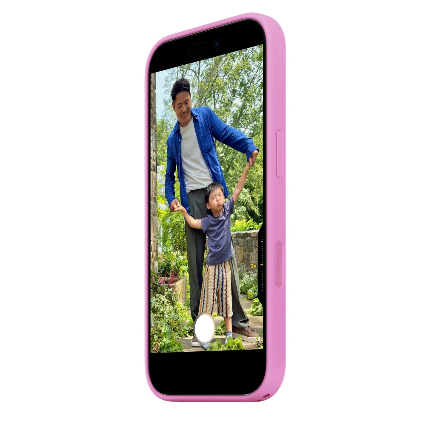 iPhone 17 Silicone Case mit MagSafe – Elektrisches Lavendel