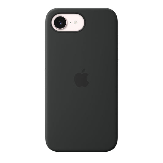 iPhone 17e/16e Silicone Case mit MagSafe – Schwarz