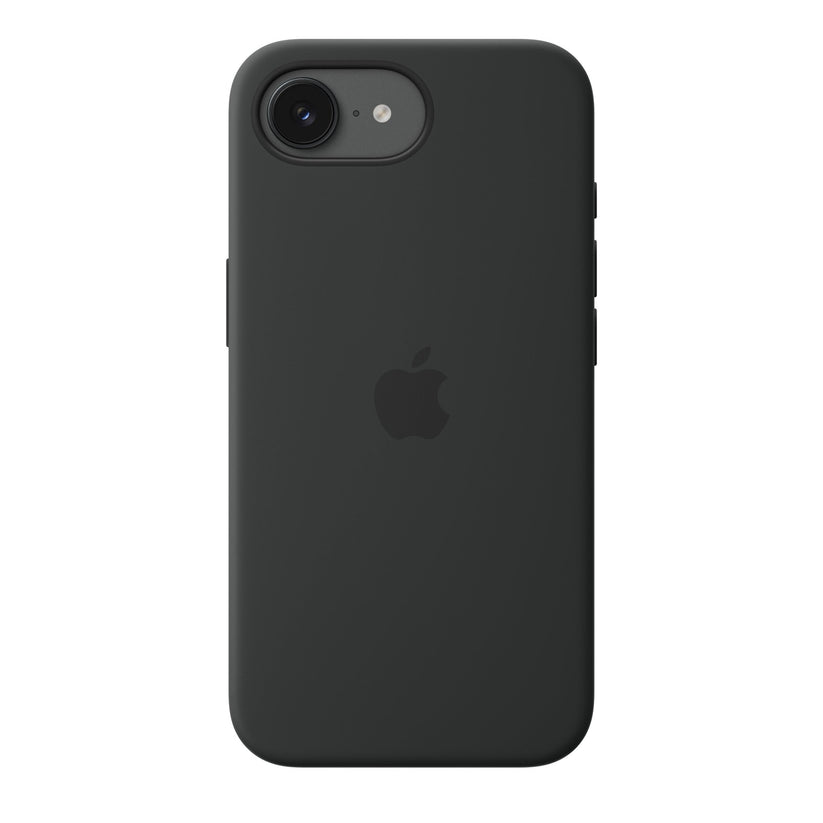 iPhone 17e/16e Silicone Case mit MagSafe – Schwarz