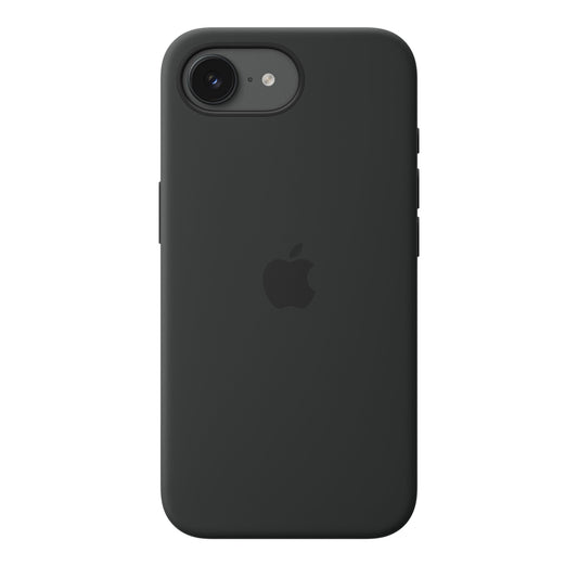 iPhone 17e/16e Silicone Case mit MagSafe – Schwarz