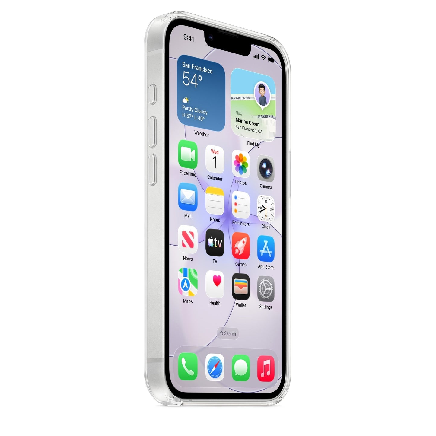 iPhone 17e/16e Clear Case mit MagSafe
