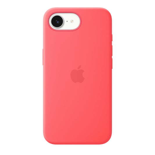 iPhone 17e/16e Silicone Case mit MagSafe – Helle Guave