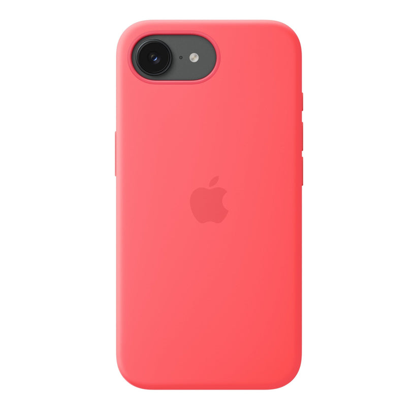 iPhone 17e/16e Silicone Case mit MagSafe – Helle Guave