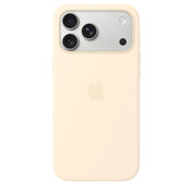 iPhone 17 Pro Max Silicone Case mit MagSafe – Vanille