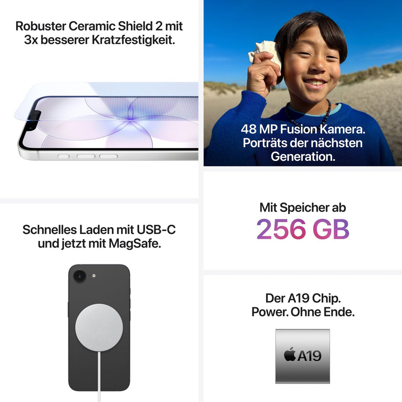 iPhone 17e 512GB Zartrosa