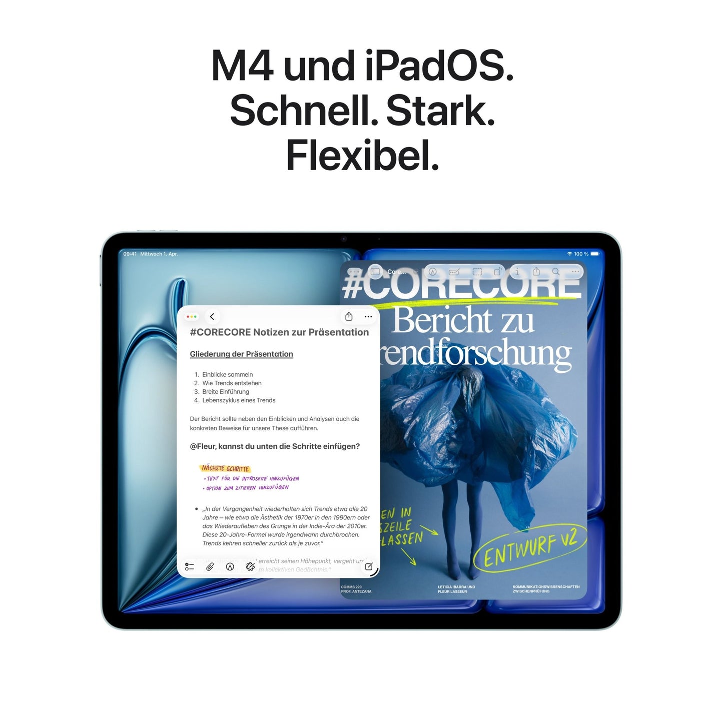 11 Zoll iPad Air Wi-Fi 1TB – Space Grau