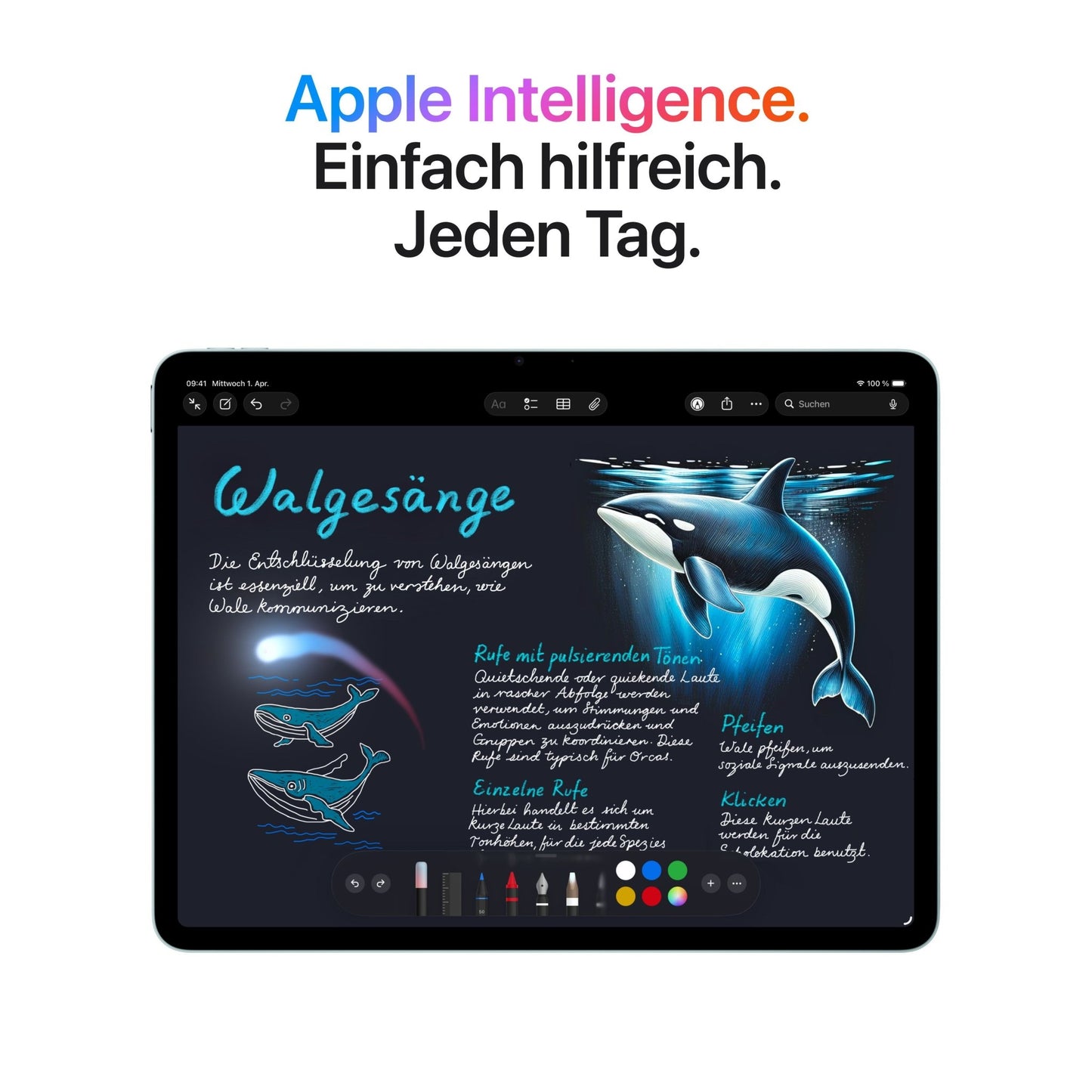 11 Zoll iPad Air Wi-Fi 1TB – Space Grau