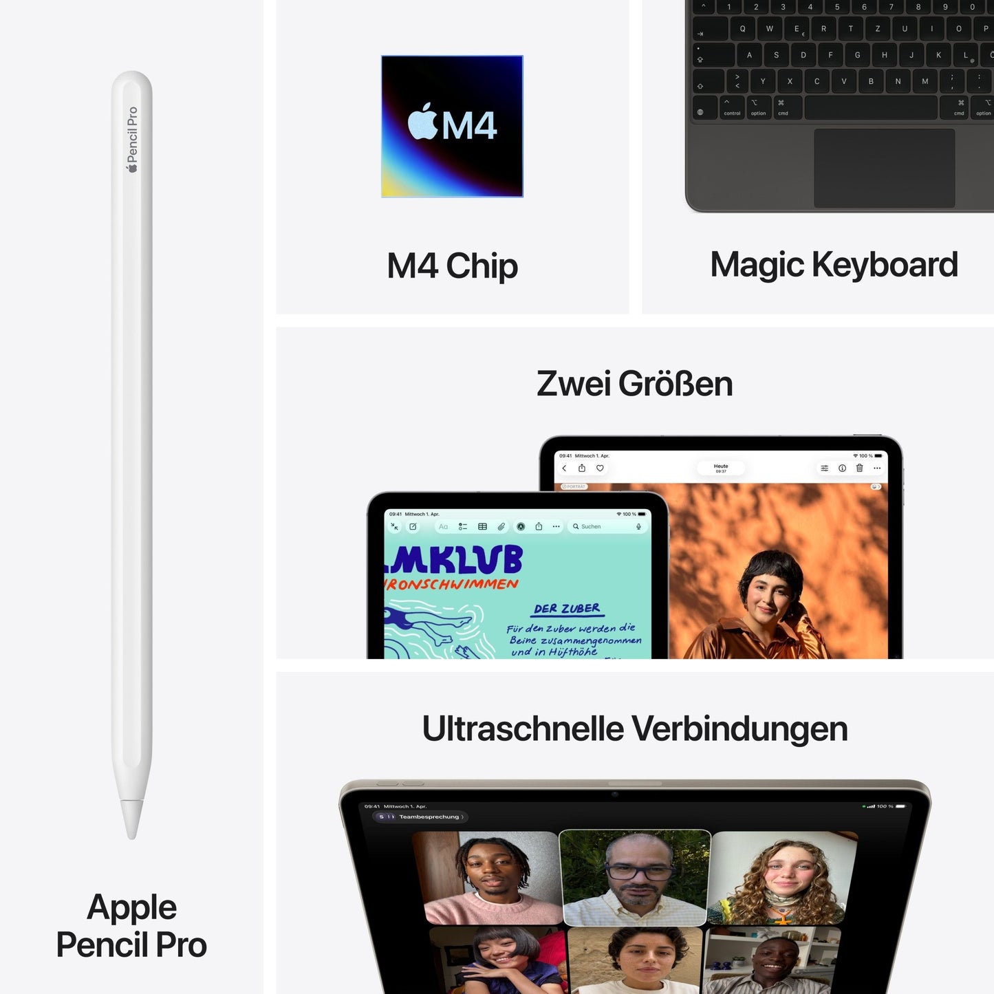 13 Zoll iPad Air Wi-Fi + Cellular 128GB – Polarstern