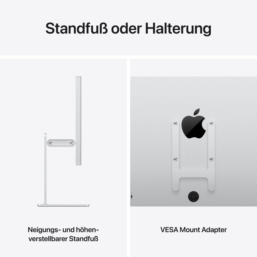 Studio Display XDR, Nanotexturglas, VESA Mount Adapter (Standfuß nicht enthalten)