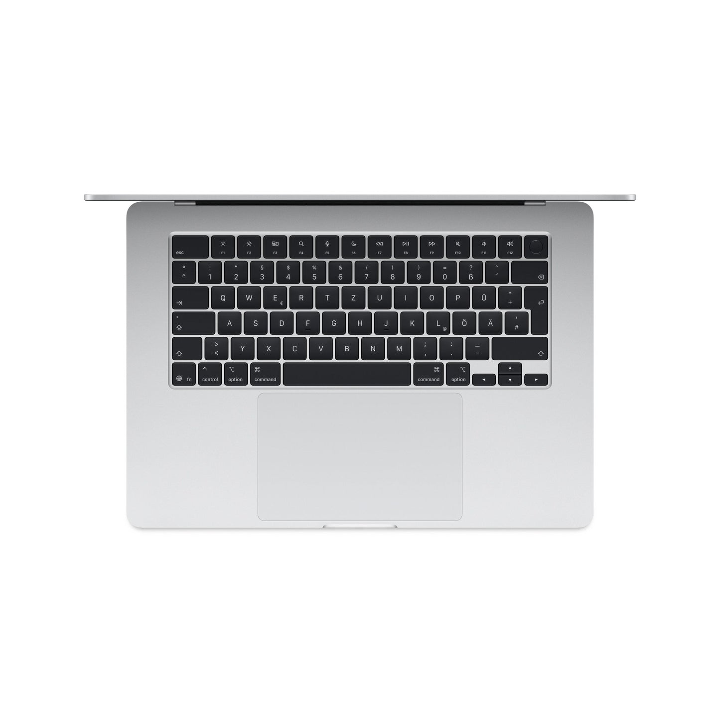 MacBook Air 15 Zoll mit M5 chip, 10-core CPU und 10-core GPU, 16GB, 512GB SSD, Silber