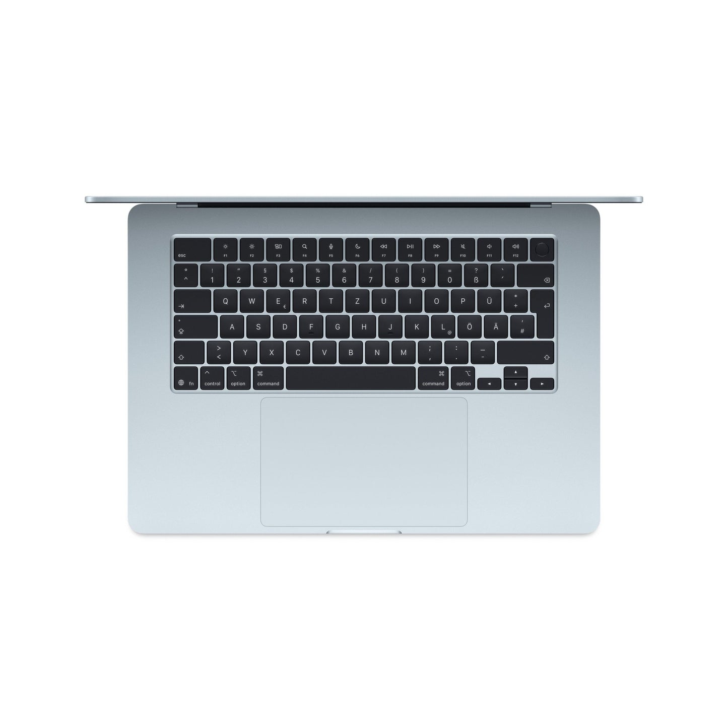 MacBook Air 15 Zoll mit M5 chip, 10-core CPU und 10-core GPU, 16GB, 1TB SSD, Himmelblau