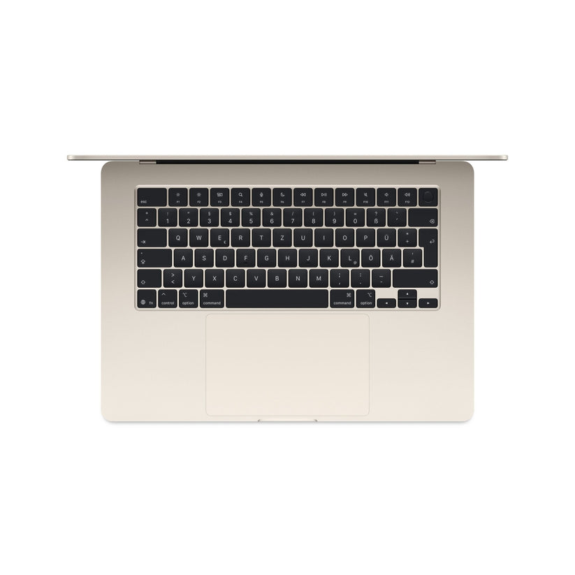 MacBook Air 15 Zoll mit M5 chip, 10-core CPU und 10-core GPU, 24GB, 1TB SSD, Polarstern