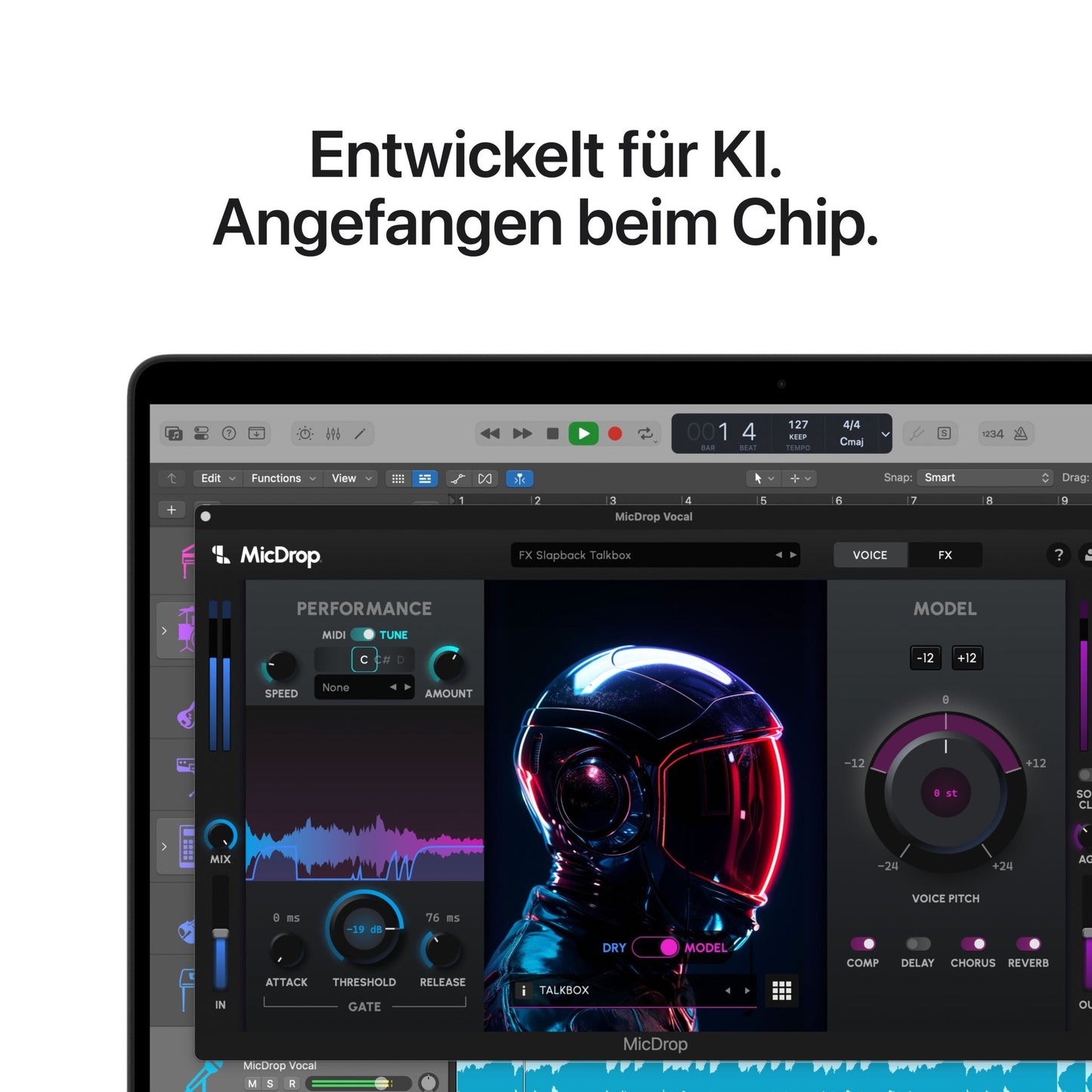 MacBook Pro 14 Zoll mit M5 Max chip, 18-core CPU und 32-core GPU, 36GB, 2TB SSD, Space Schwarz