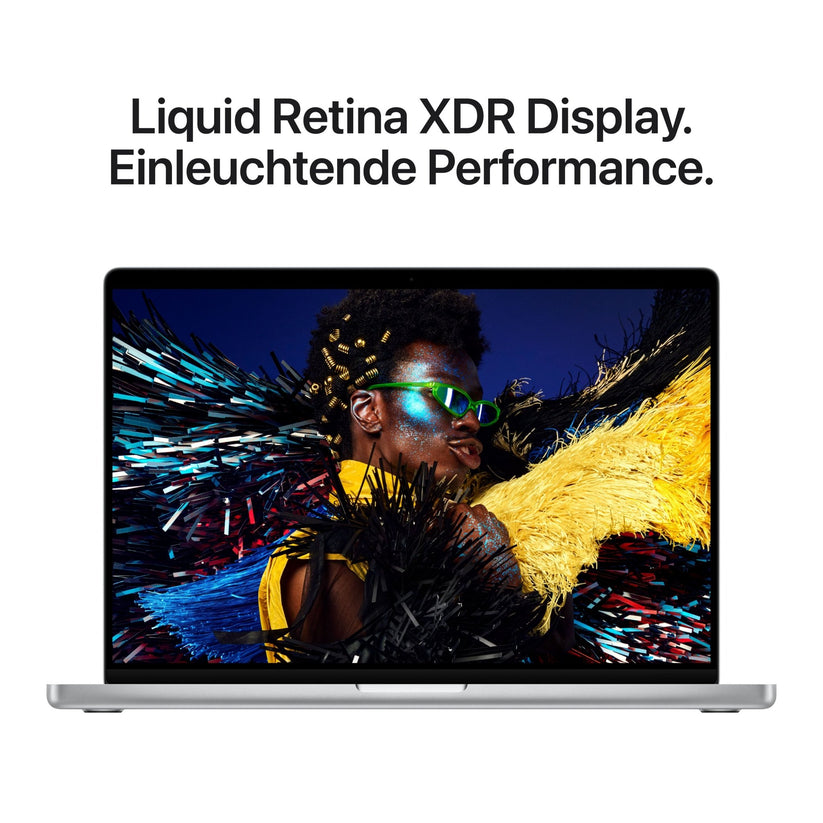 MacBook Pro 16 Zoll mit M5 Max chip, 18-core CPU und 40-core GPU, 48GB, 2TB SSD, Silber