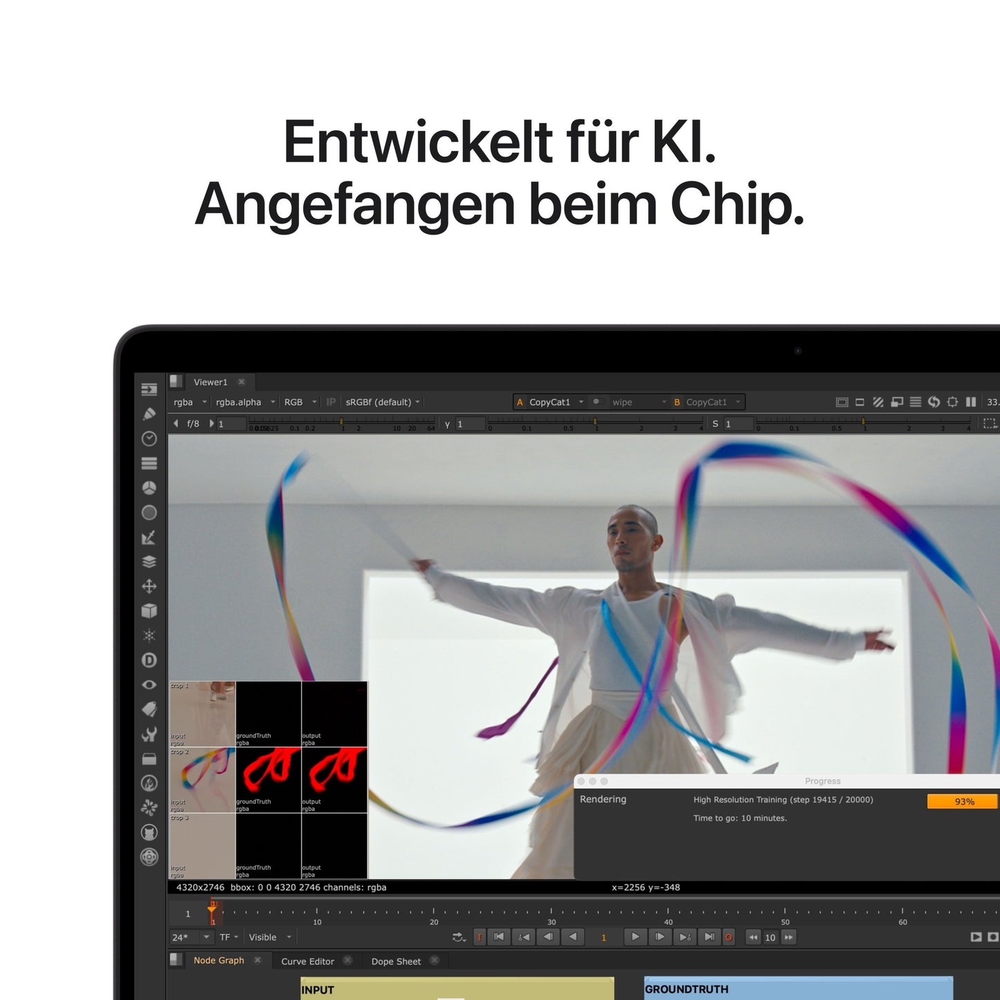 MacBook Pro 16 Zoll mit M5 Max chip, 18-core CPU und 32-core GPU, 36GB, 2TB SSD, Space Schwarz