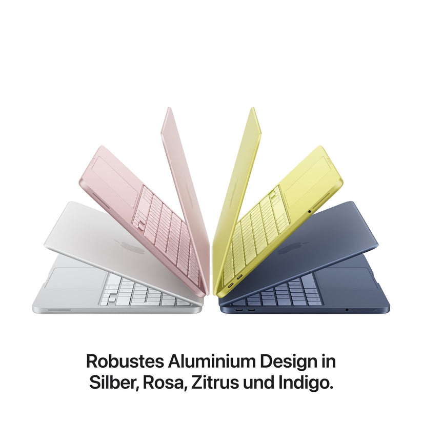 MacBook Neo 13 Zoll mit A18 Pro chip, 6-core CPU und 5-core GPU, 8GB, 512GB SSD, Touch ID, Indigo