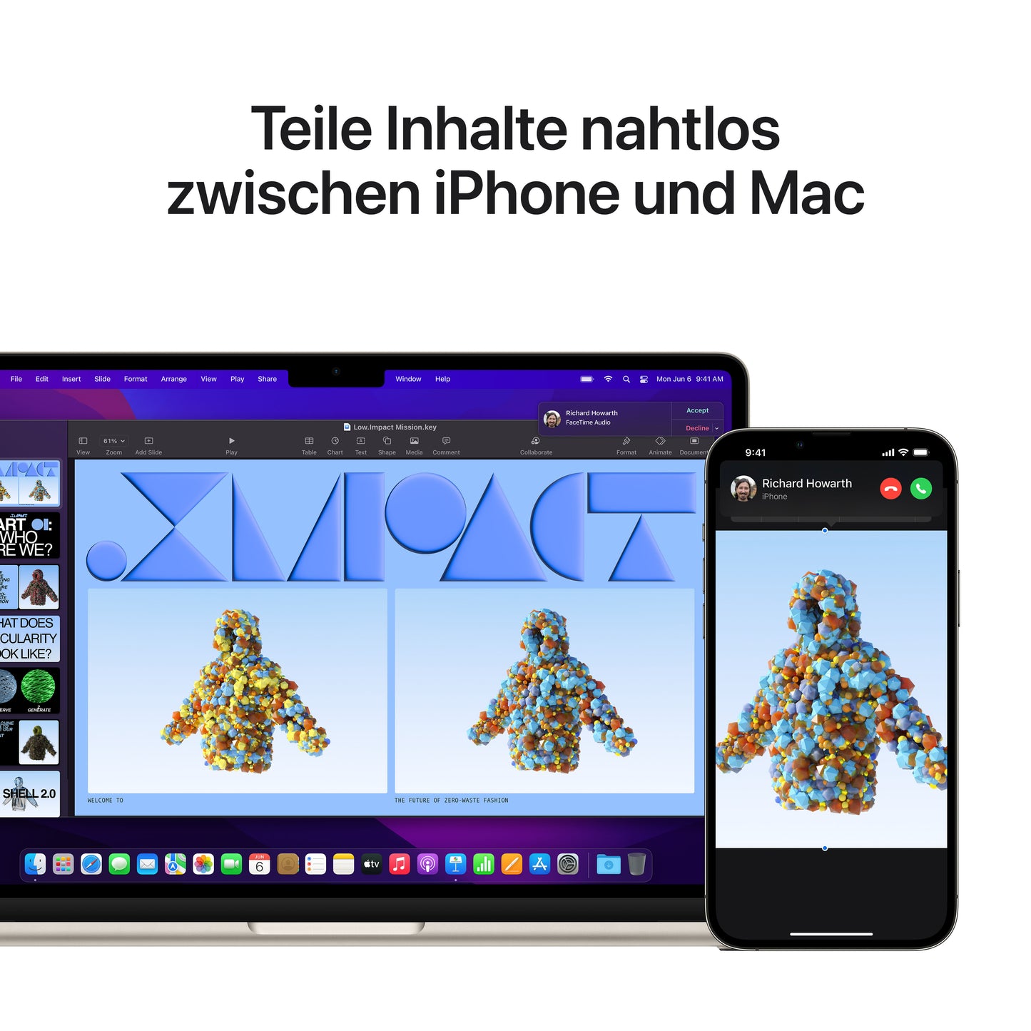 MacBook Air 13 Zoll mit M2 Chip, 8-Core CPU und 8-Core GPU, 16GB, 256GB SSD, polarstern - gebraucht