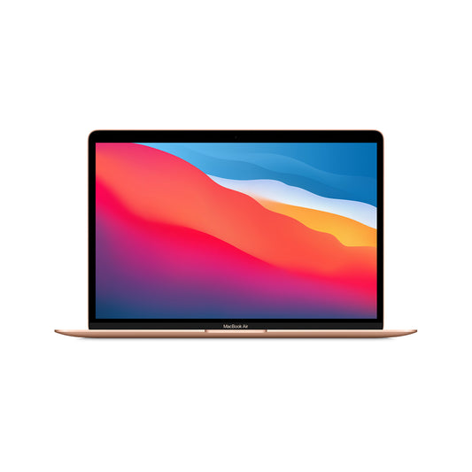 MacBook Air 13 Zoll M1 Chip 8-Core CPU und 7-Core GPU, 8GB, 256GB SSD, gold - gebraucht