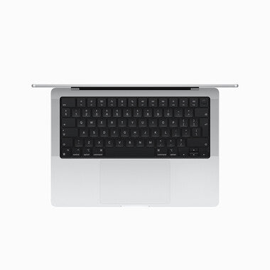 MacBook Pro 14 Zoll mit M3 8C CPU u 10C GPU, 8GB, 512GB SSD, silber - gebraucht