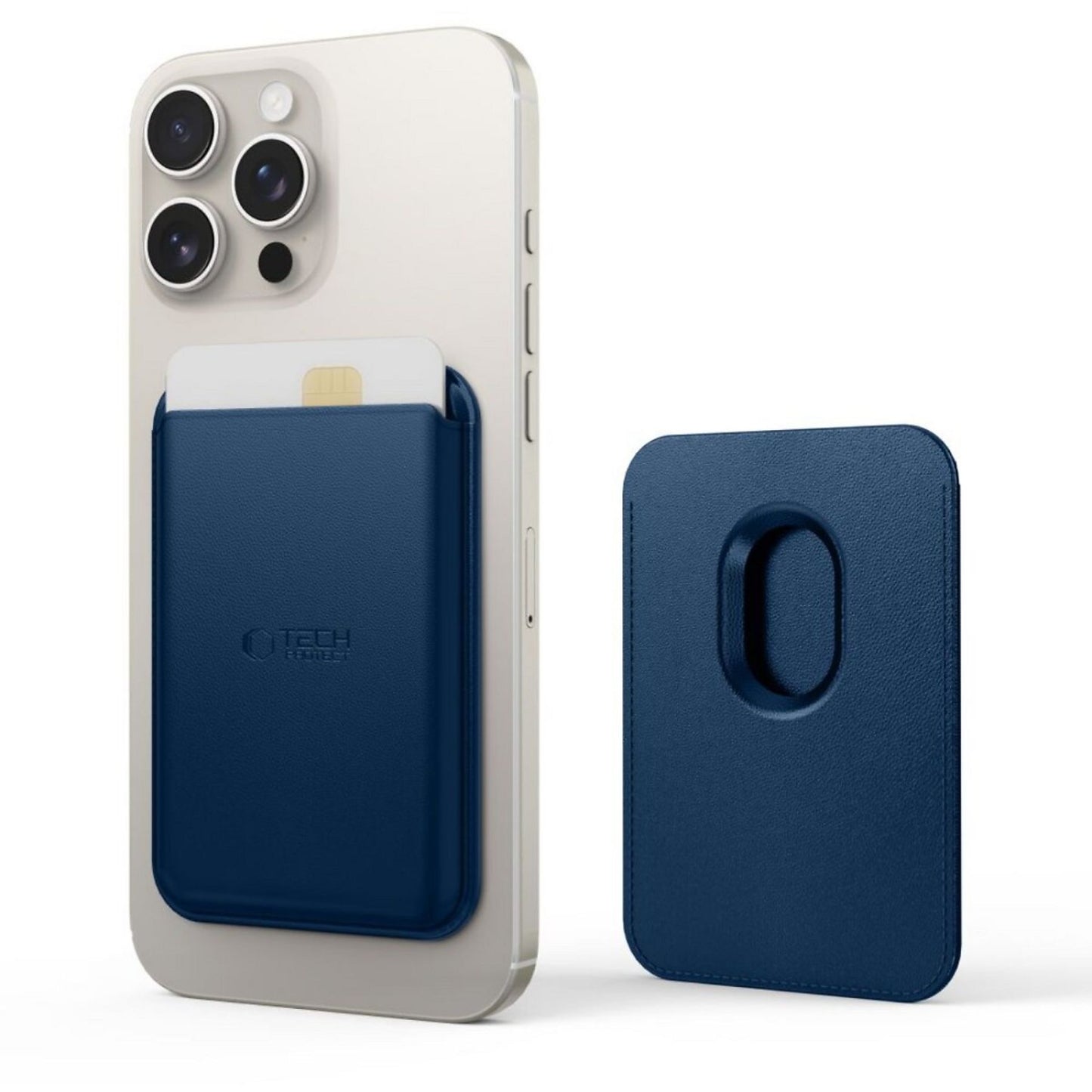 Tech Protect MagSafe Wallet - Blau 
