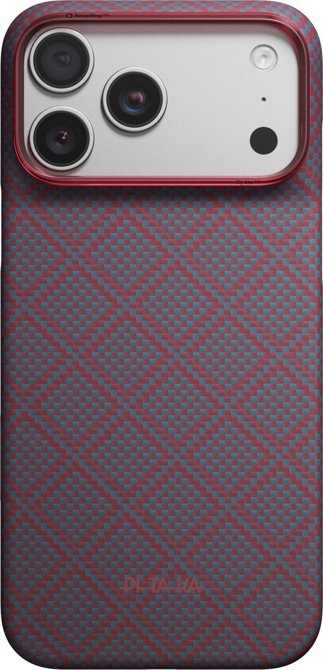 Pitaka Edge Case iPhone 17 Pro Max/18 Pro Max Blue's Red