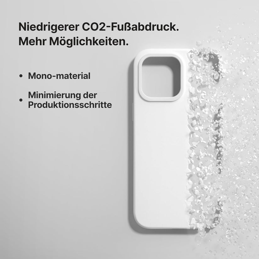 Rhinoshield SolidX Magsafe Silikon Case für iPhone 17 Pro - Schwarz