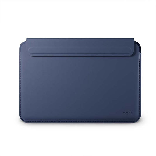 Epico Leder Sleeve für MacBook Air 13“ - dunkelblau