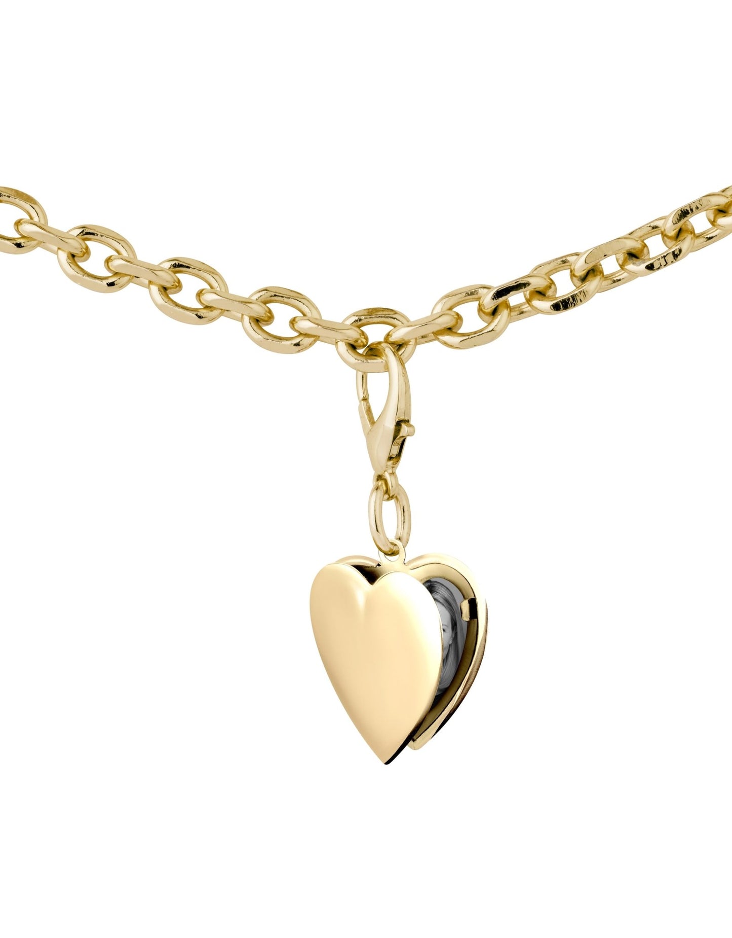 Ideal of Sweden Anhänger Herz-Medaillon - Gold - epos | Apple Premium Partner