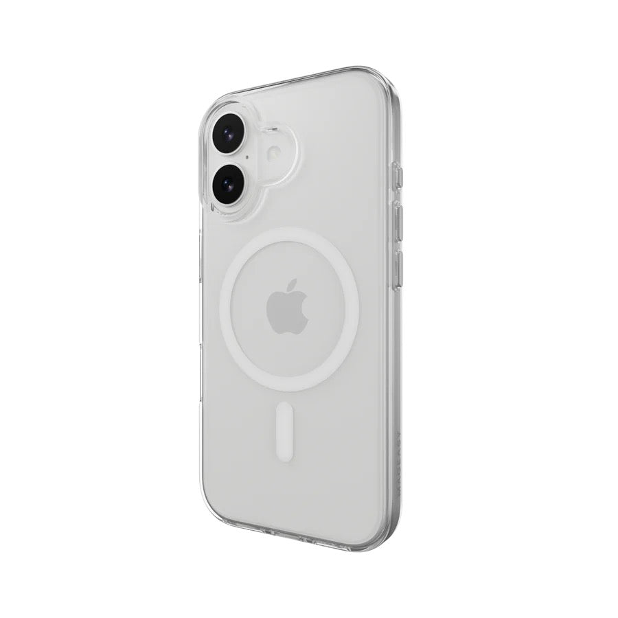 MagEasy iPhone 17 MagSafe Clear Case - weißer Magsafe - Ring - epos | Apple Premium Partner