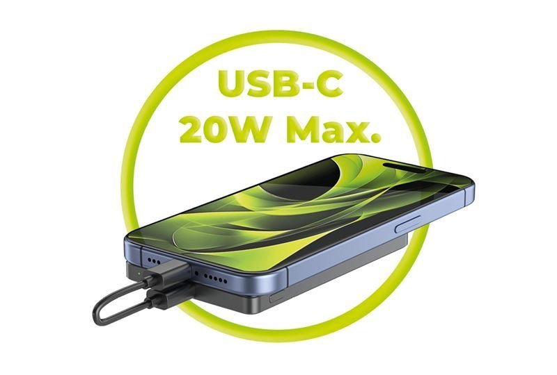 Mobile Origin Magsafe Powerbank mit Watch Charger  - Space Grau