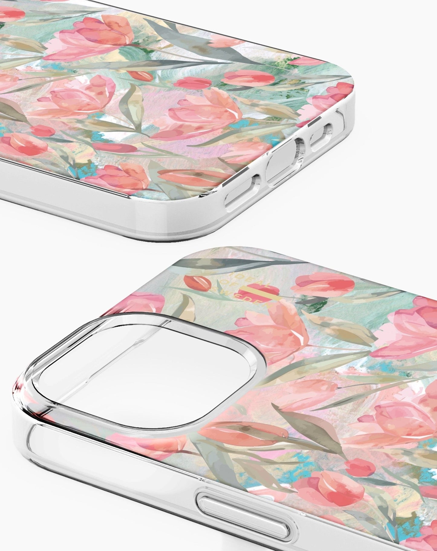 Ideal of Sweden MagSafe Transparente Hülle iPhone 13 / 14 / 15 / 16e / 17e - Tulip Bloom