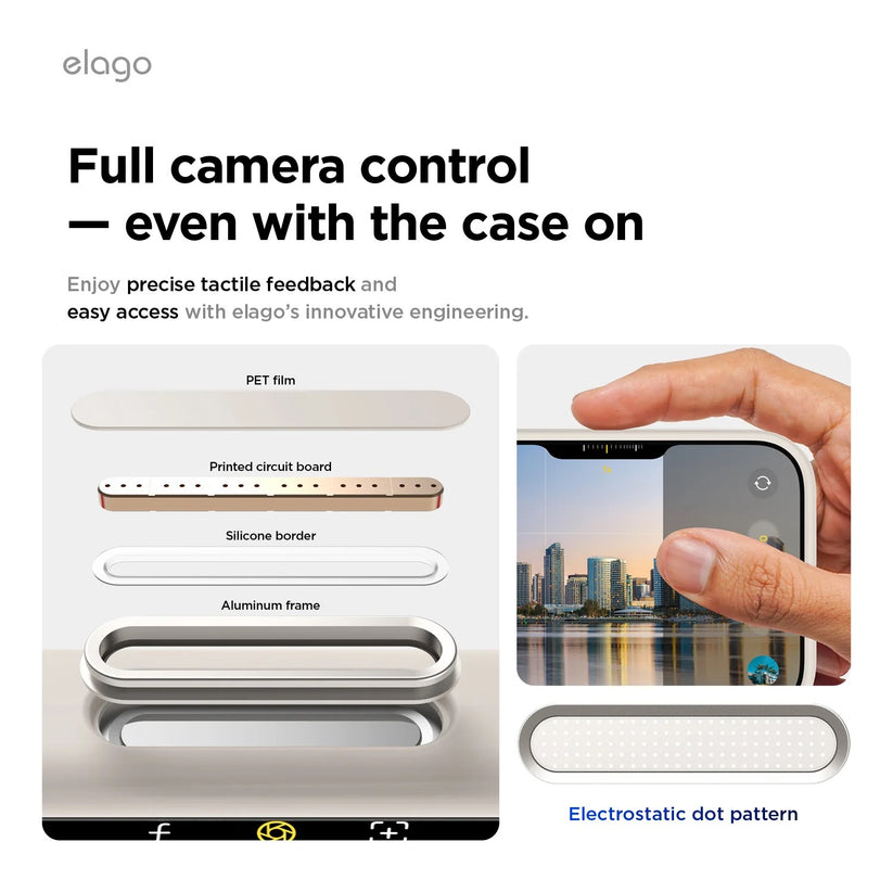 Elago MagSafe Silikon Case für iPhone Air - Schwarz - epos | Apple Premium Partner