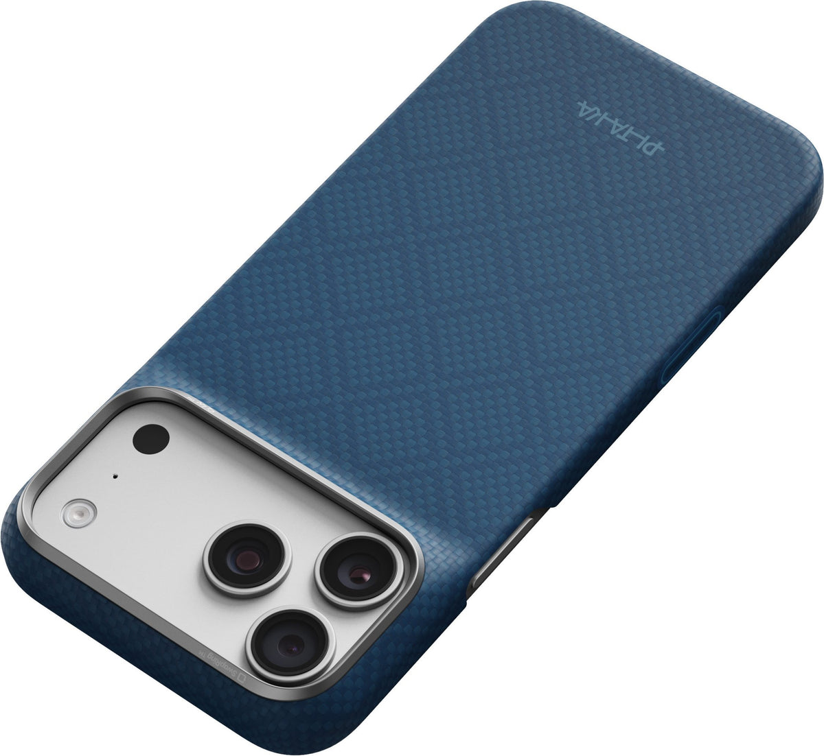 Pitaka Edge Case iPhone 17 Pro Max/18 Pro Max Abyss Blue Argyle