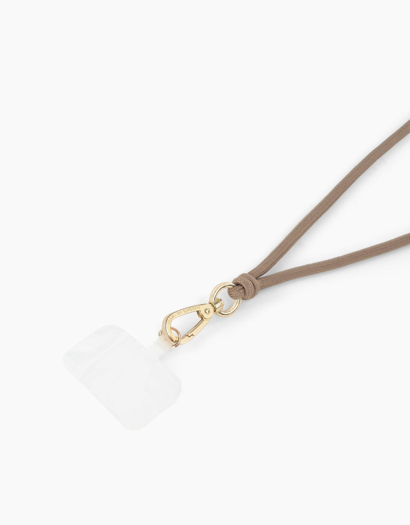 Ideal of Sweden Handy-Umhängeband mit Kordel - Beige - epos | Apple Premium Partner