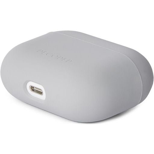 Decoded Silikon AirCase für Apple AirPods 3. Gen., grau