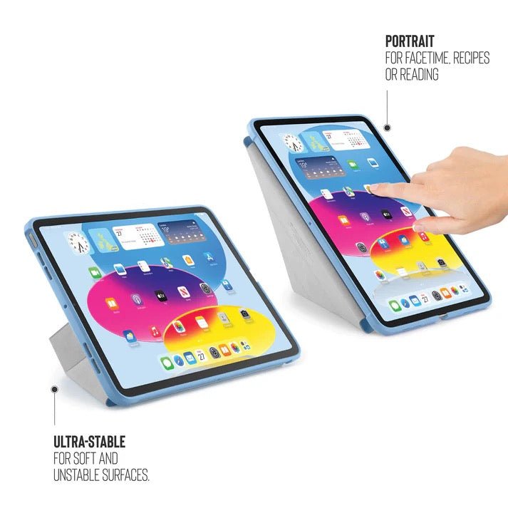 Pipetto Origami No1 Original Case für iPad A16 - Light Blue