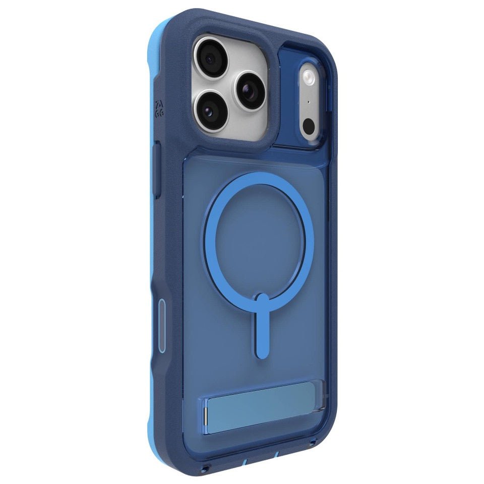 ZAGG Rainier Snap mit Standfuß iPhone 17 Pro - Cobalt Horizon