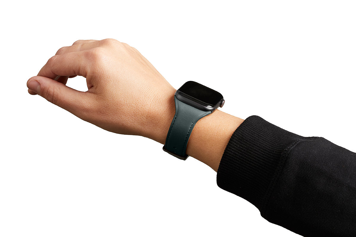 Bellroy Classic Watch Lederarmband (38-42mm) - Everglade