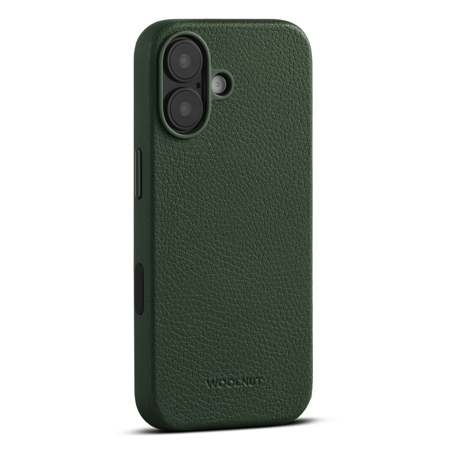 Woolnut Leder Case für iPhone 17 - Grün - epos | Apple Premium Partner