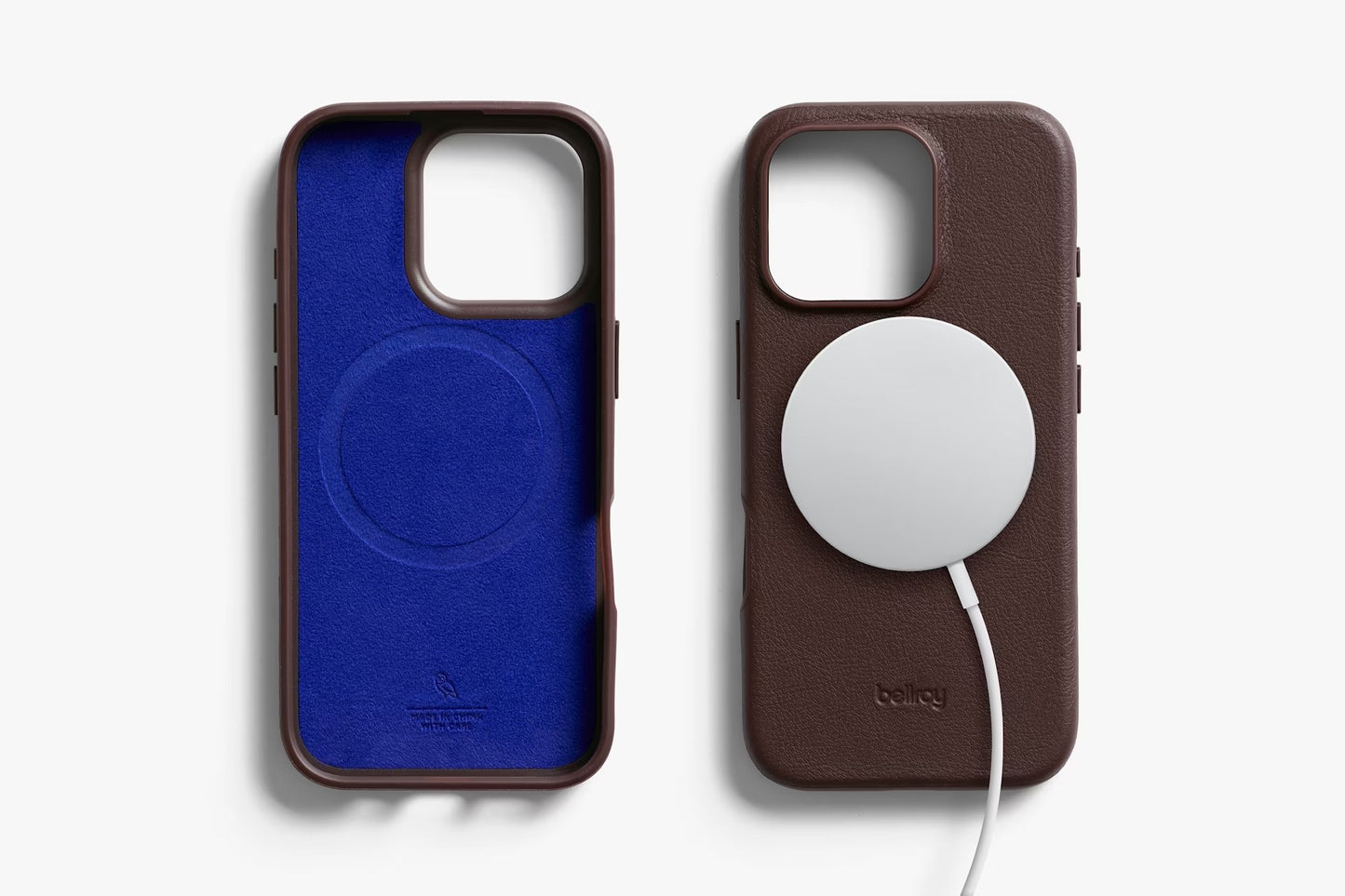 Bellroy Phone Case - 0 card iPhone 16 Pro Max - Ganache