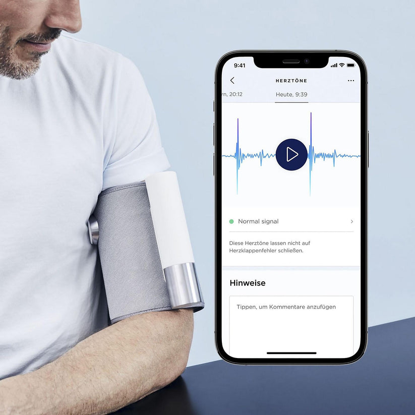 Withings Blutdruckmessgerät BPM Core, grau
