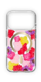 Ideal of Sweden MagSafe Transparente Hülle iPhone 17 Pro Max - Tropical Floral