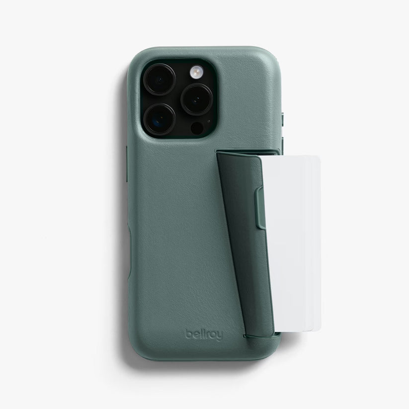 Bellroy Phone Case - 3 card iPhone 16 - Agave