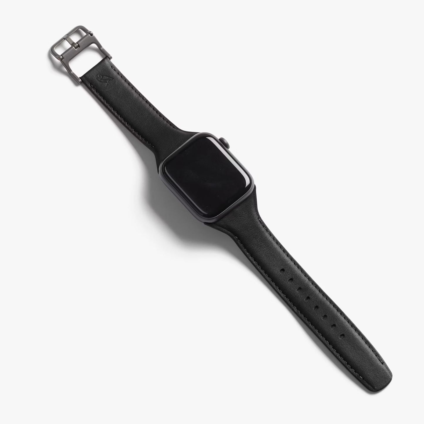 Bellroy Classic Watch Lederarmband (44-49mm) - Schwarz