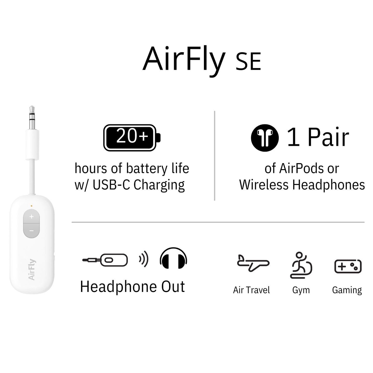 Twelve South AirFly SE - weiß