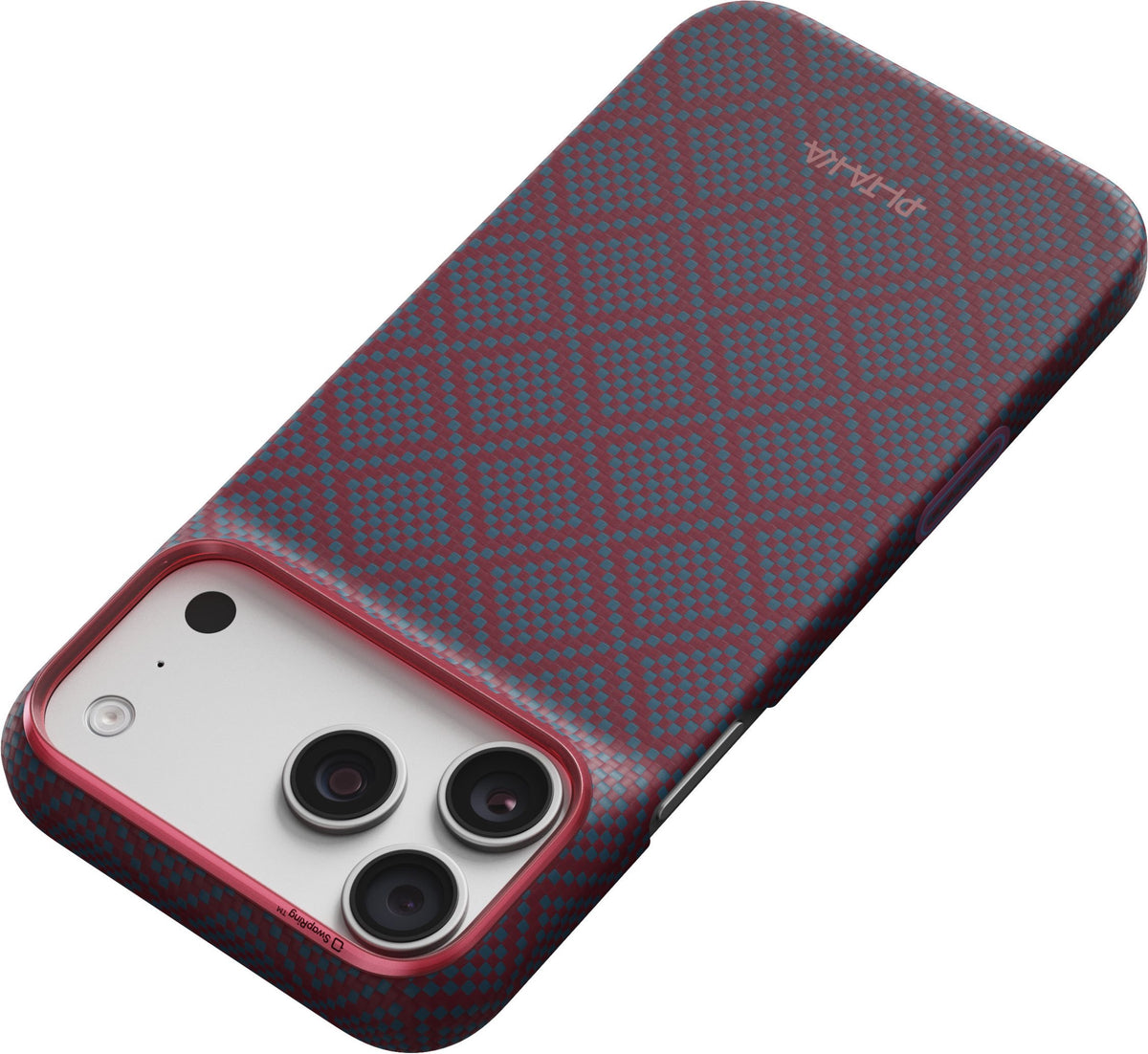 Pitaka Edge Case iPhone 17 Pro Max/18 Pro Max Blue's Red