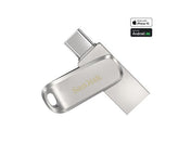 SanDisk Premium USB Stick mit USB-C und USB-A - 256GB