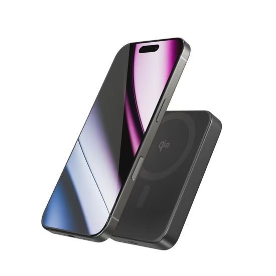 Epico UltraPack Qi2 10000mAh Alu Mag+ Wireless Power Bank EM71b - black