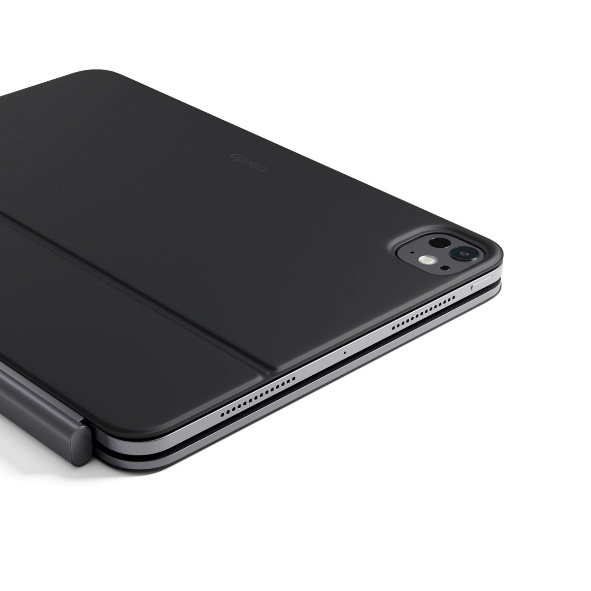 Epico UltraBoard Slim Aluminium Keyboard Case für Apple iPad Pro 11″ (2018-2022)/Air 11“ 2020-2025 space schwarz