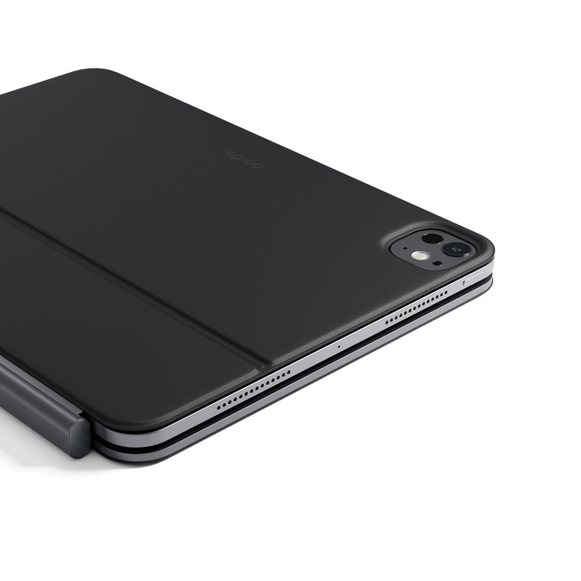 Epico UltraBoard Slim Aluminium Keyboard Case für Apple iPad Pro 11″ (2018-2022)/Air 11“ 2020-2025 space schwarz